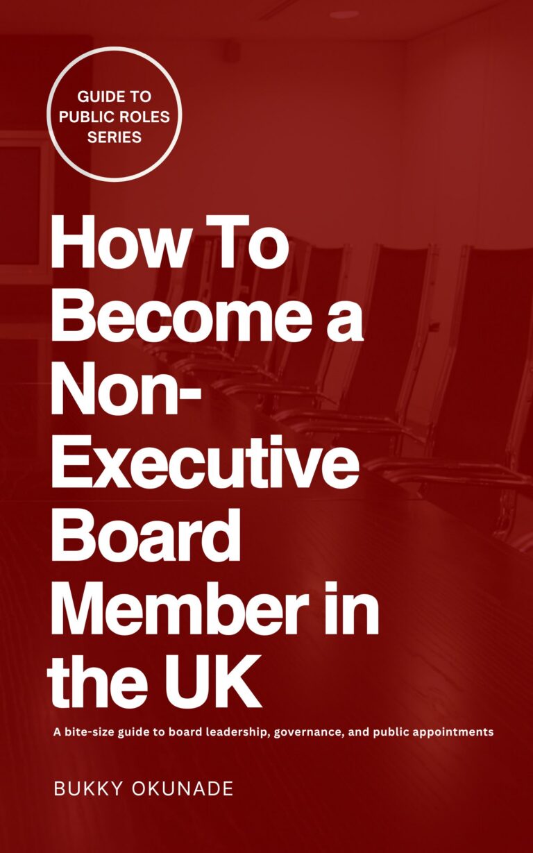 How to Become a Non-Executive Board Member in the UK